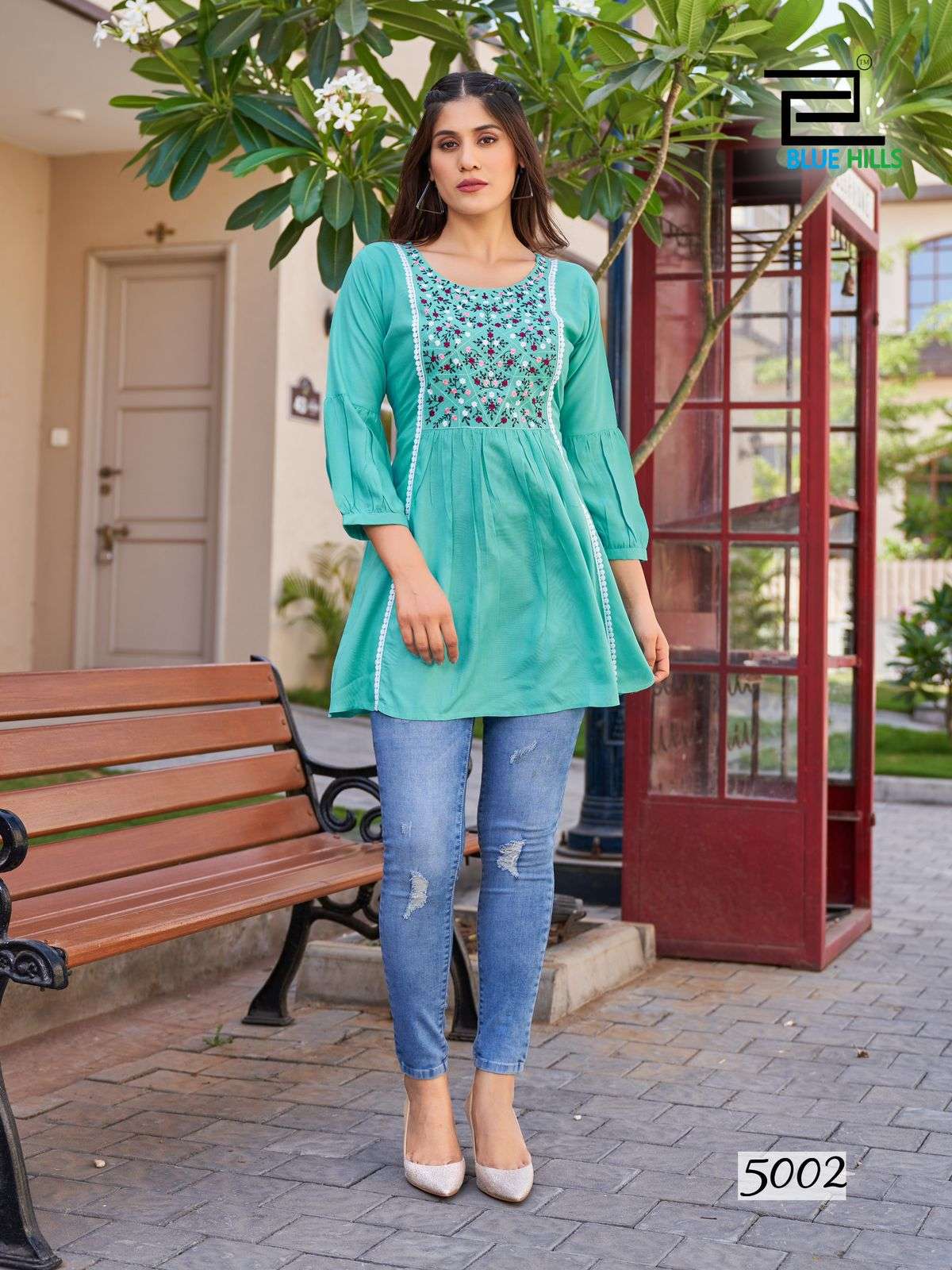 Blue Hills SOFIA VOL 5 Kurti Wholesale catalog