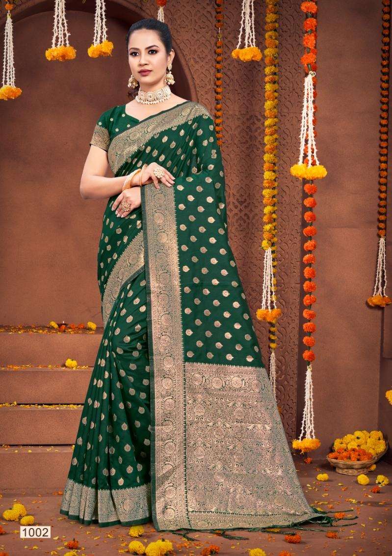 BUNAWAT Plazzo Silk Vol-02 Saree Wholesale catalog