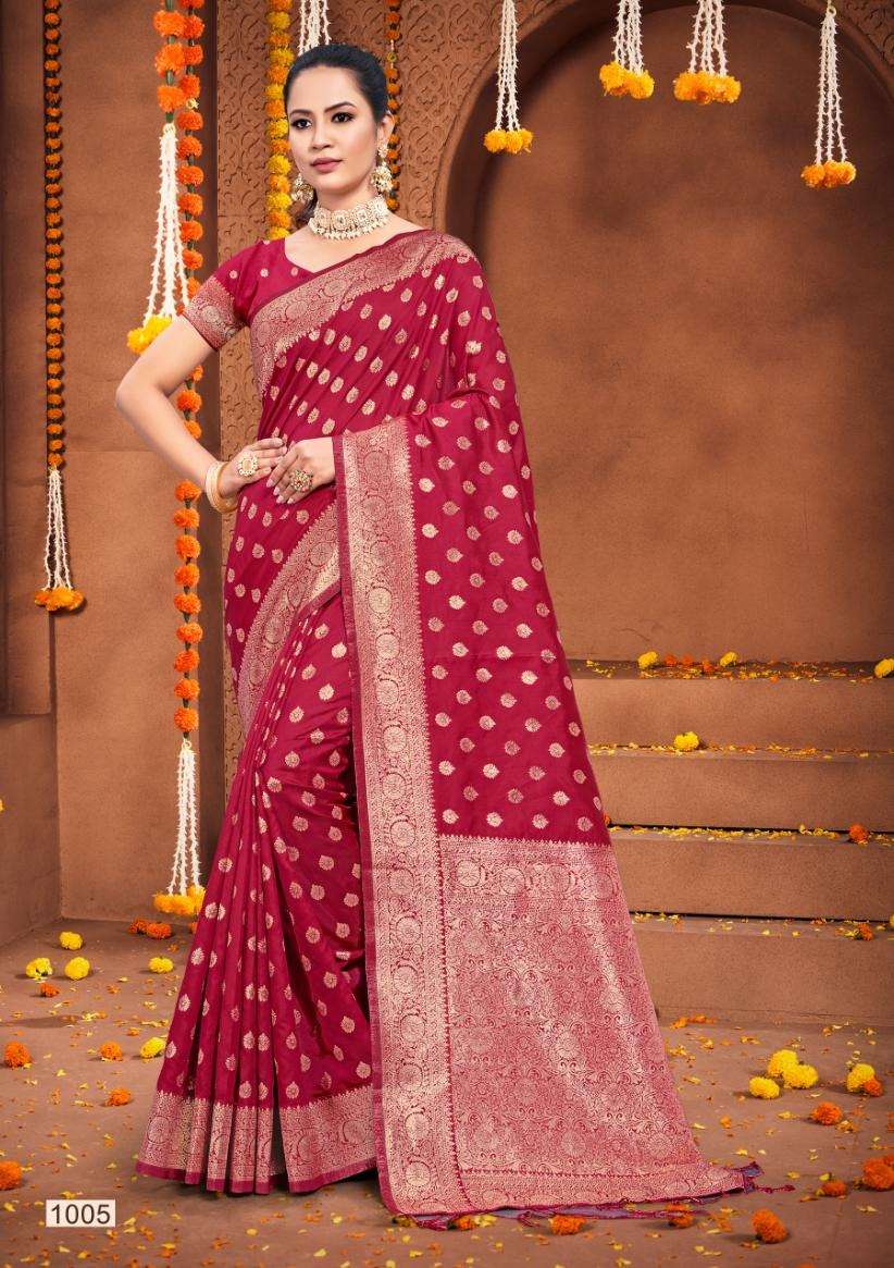 BUNAWAT Plazzo Silk Vol-02 Saree Wholesale catalog