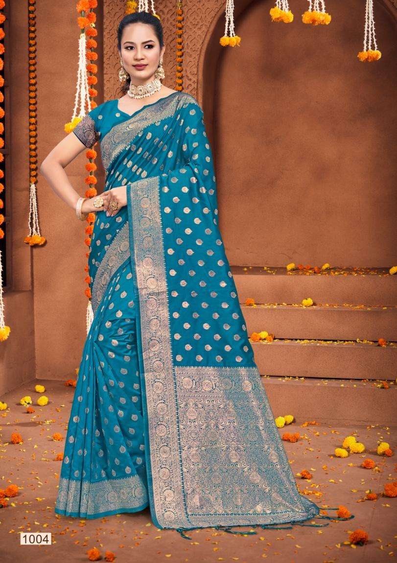 BUNAWAT Plazzo Silk Vol-02 Saree Wholesale catalog