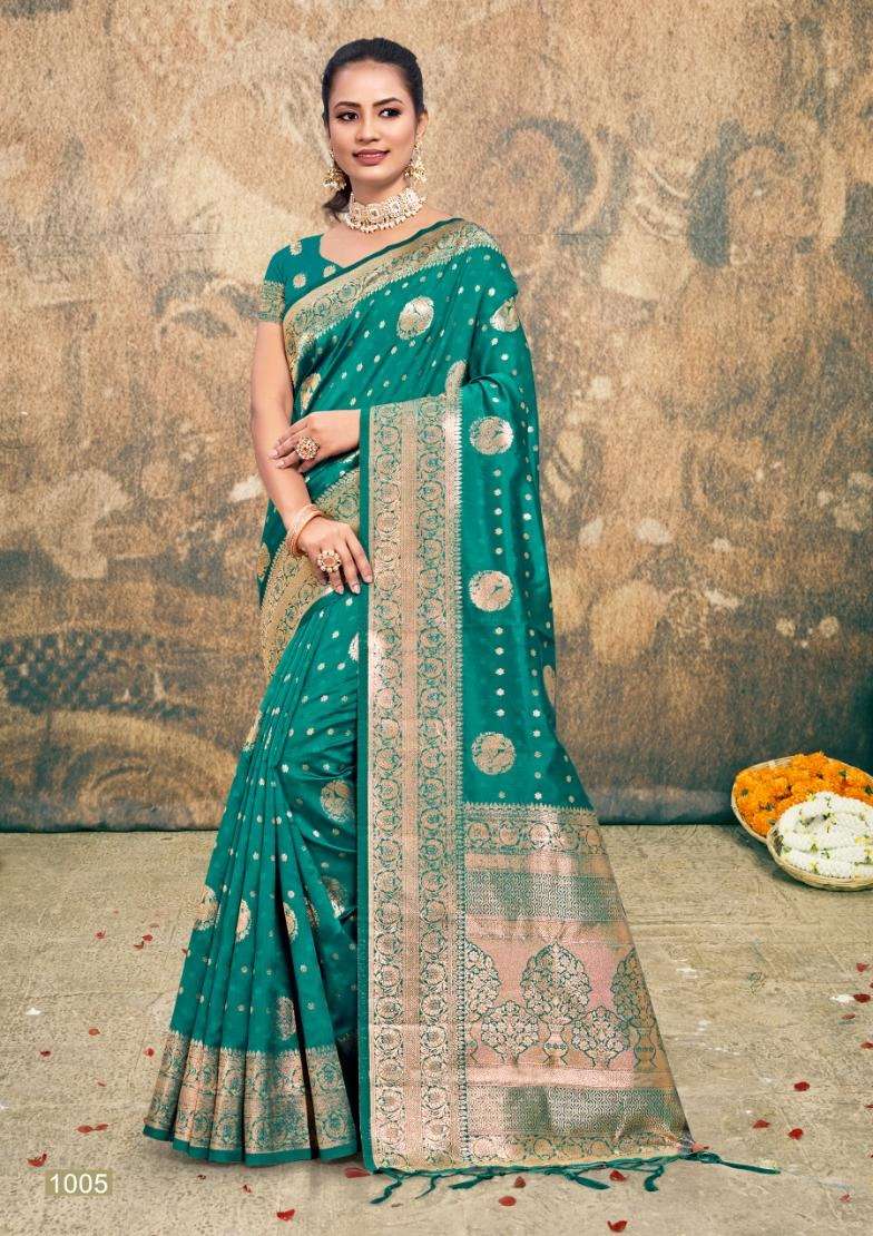 BUNAWAT Plazzo Silk Vol-03 Silk Saree Wholesale catalog