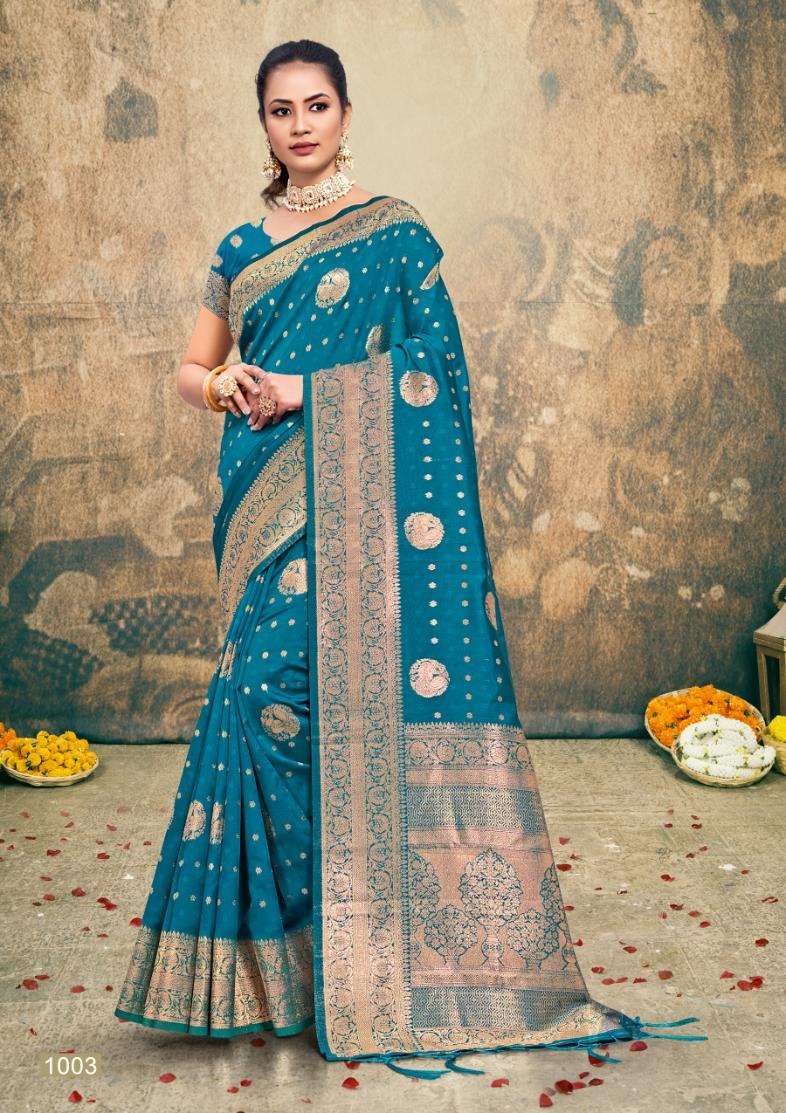 BUNAWAT Plazzo Silk Vol-03 Silk Saree Wholesale catalog