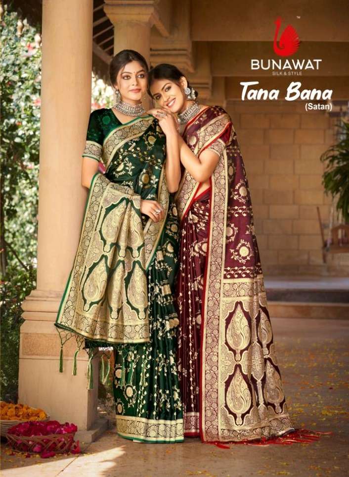 BUNAWAT Tana Bana Saree Wholesale catalog