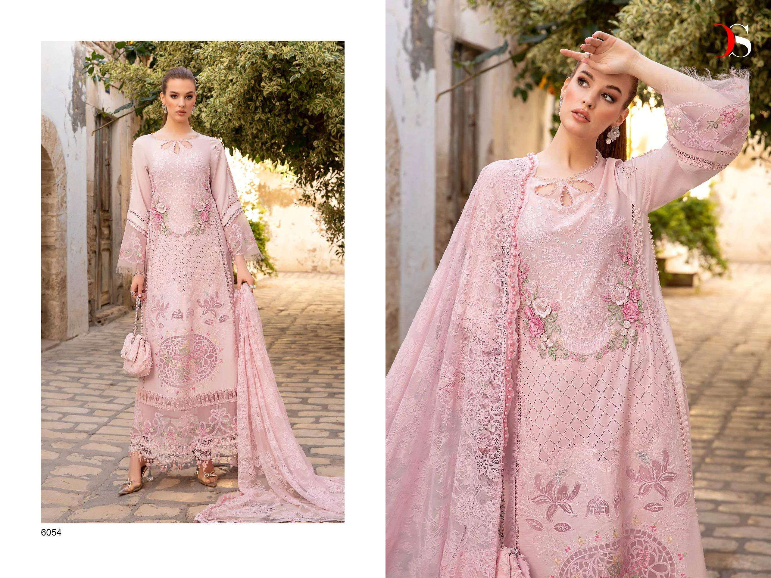 Deepsy Maria B Voyage Lawn 24 Chiffon Dupatta Pakistani Suit Wholesale catalog