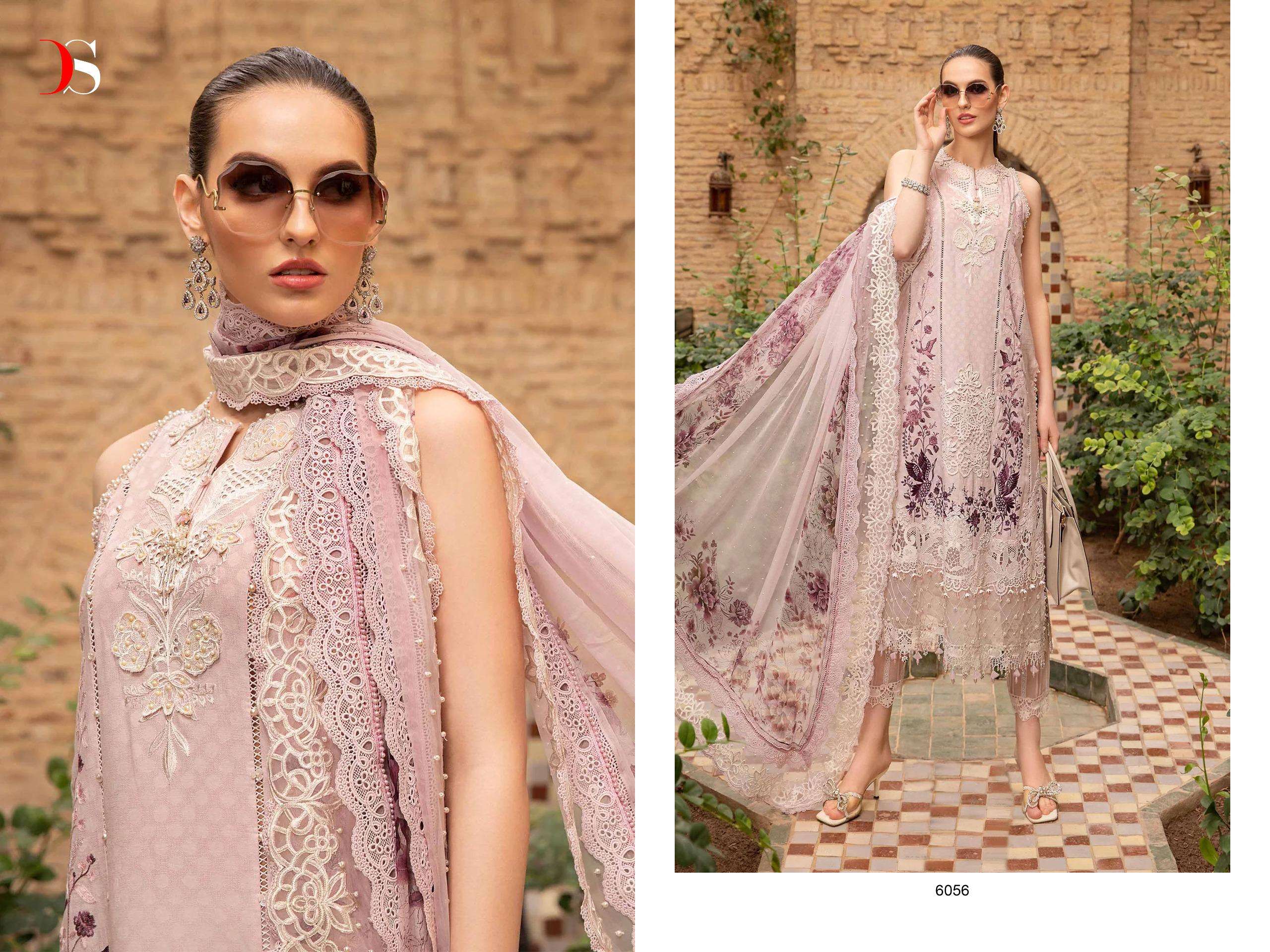 Deepsy Maria B Voyage Lawn 24 Cotton Dupatta Pakistani Suit Wholesale catalog