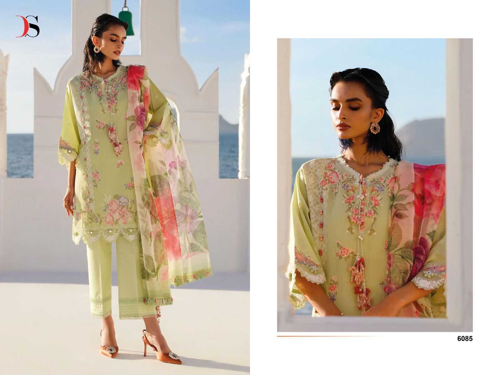 Deepsy Sana Safinaz Muzlin Embroidered 24 Salwar Suit Wholesale catalog