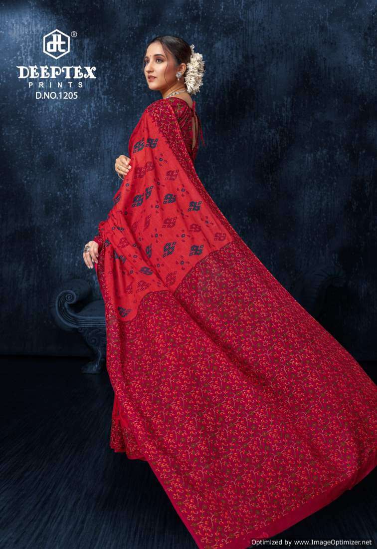 Deeptex Prime Time Vol-12 – Cotton Sarees - Wholesale Catalog