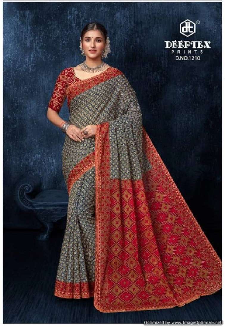 Deeptex Prime Time Vol-12 – Cotton Sarees - Wholesale Catalog