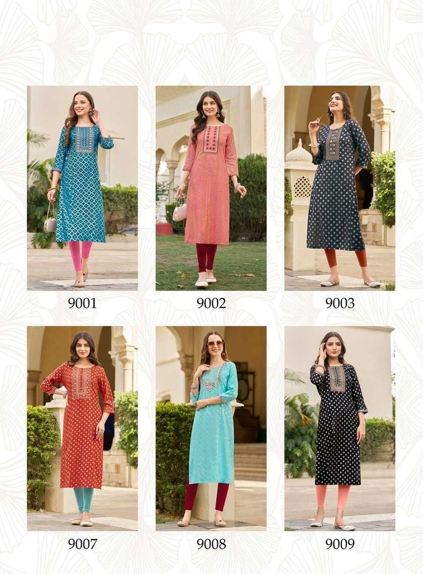 DIYA TRENDS VICTORIA Vol.9 Kurti Wholesale catalog