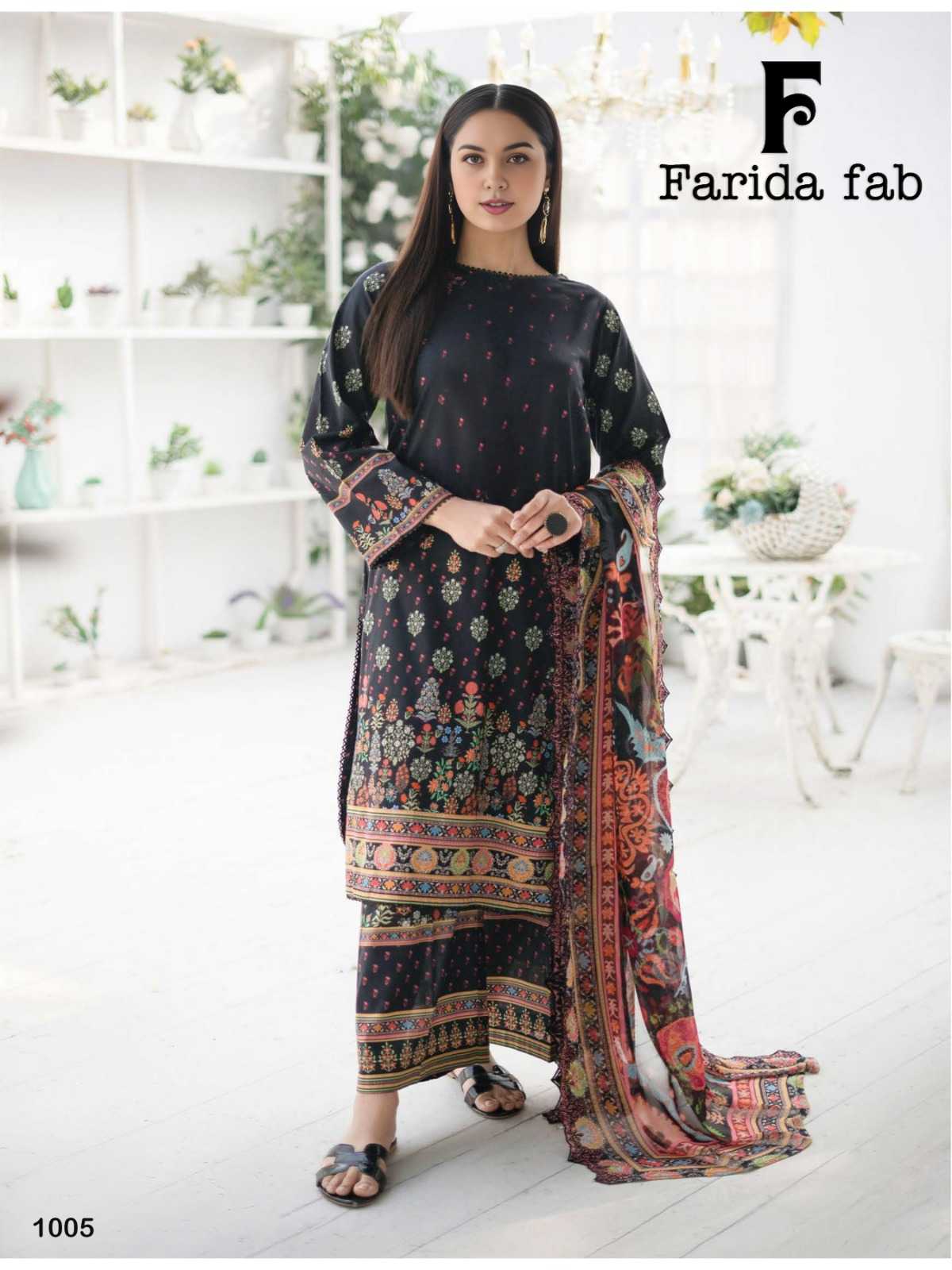 Farida Fab Spring Summer – Dress Material - Wholesale Catalog