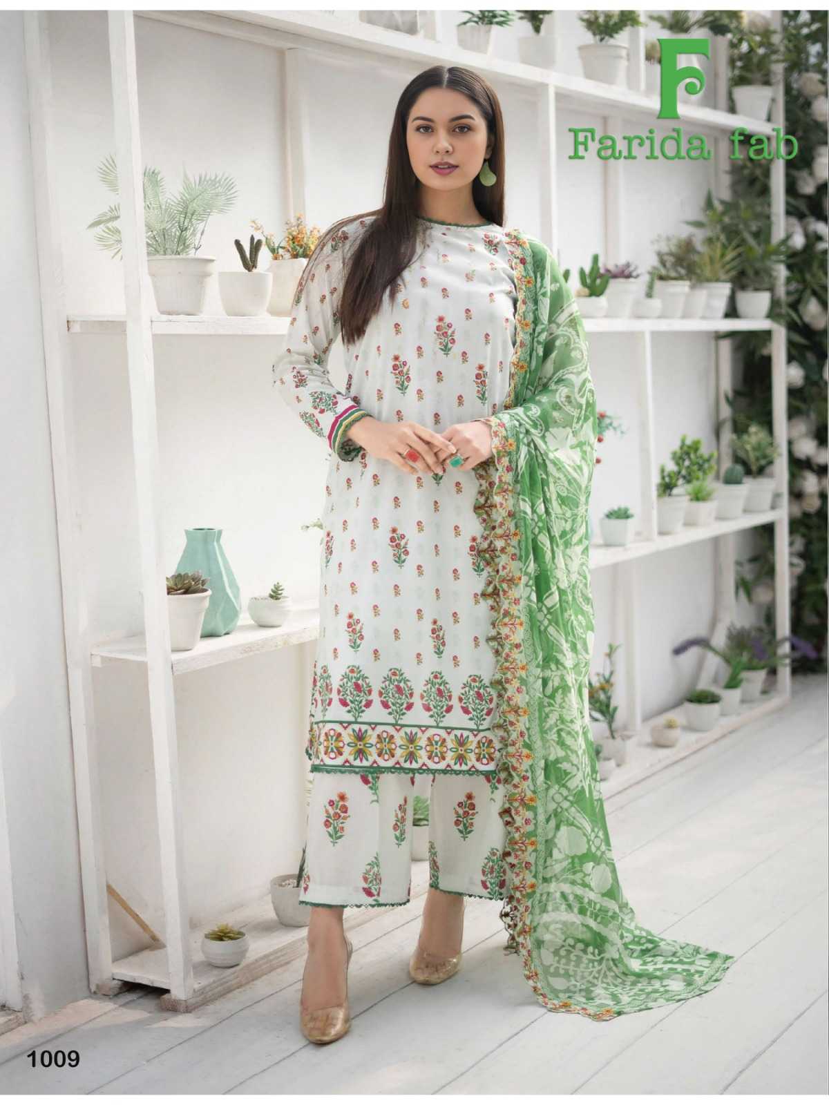 Farida Fab Spring Summer – Dress Material - Wholesale Catalog