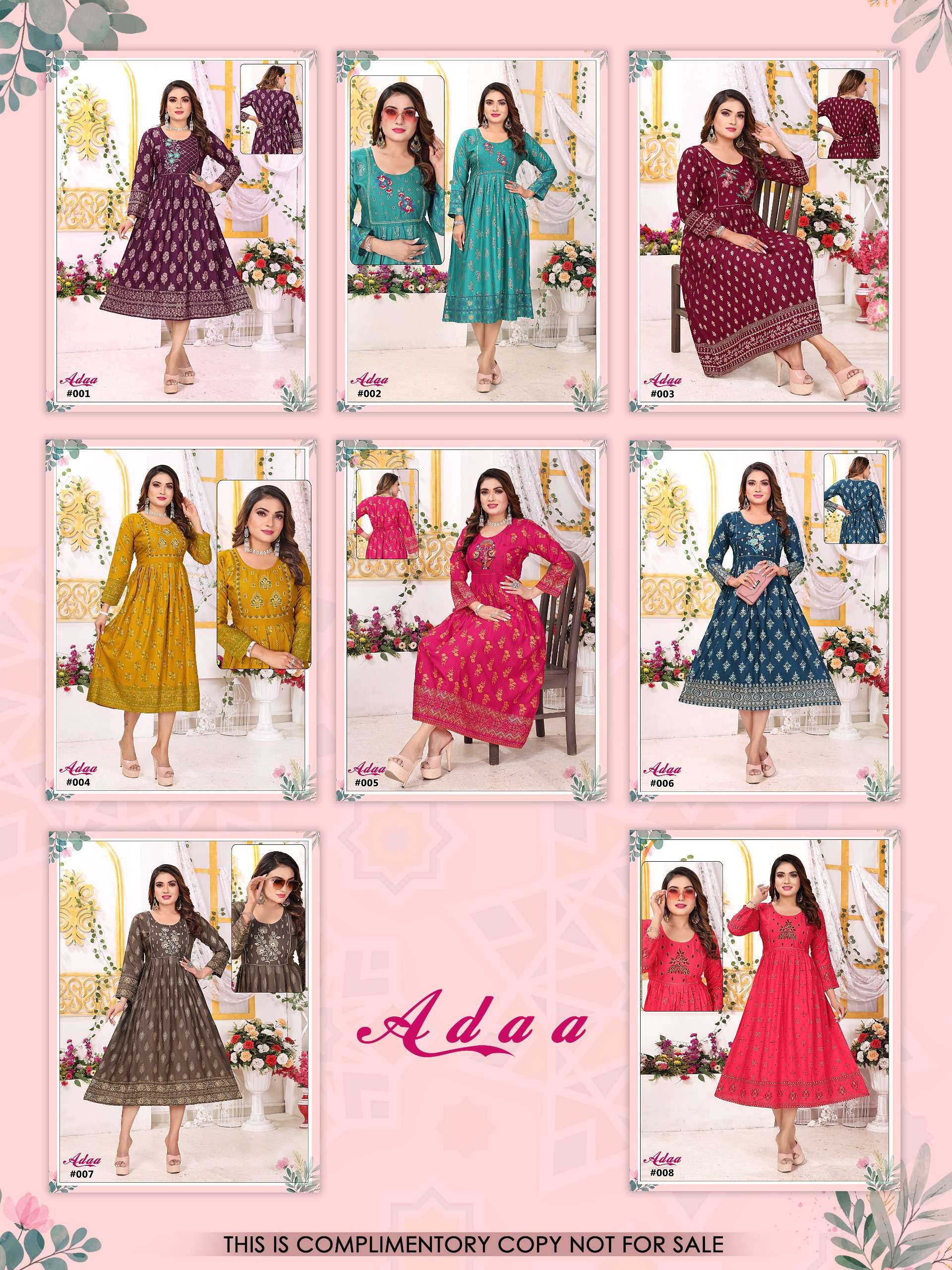 FASHION TALK ADAA VOL.2 Kurti Wholesale catalog