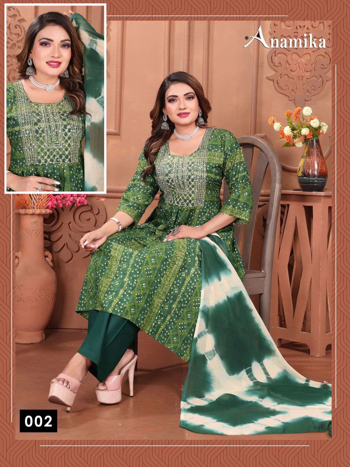 FASHION TALK ANAMIKA vol - 3 Kurti Wholesale catalog