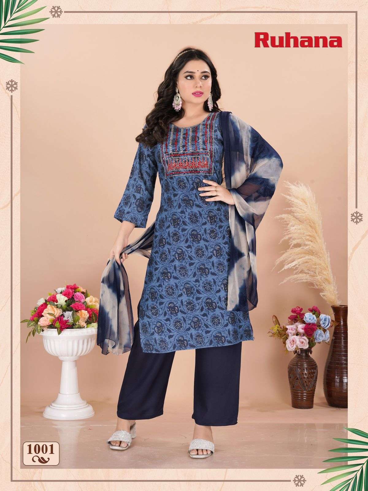 FASHION TALK RUHANA vol -4 Kurti Wholesale catalog