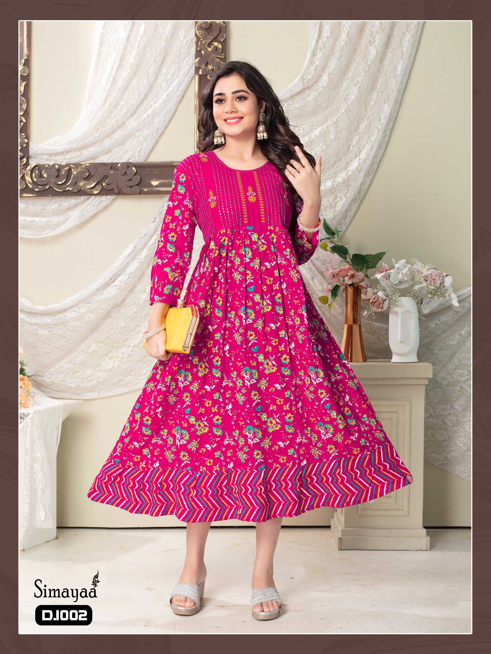 FASHION TALK SIMAYAA Kurti Wholesale catalog