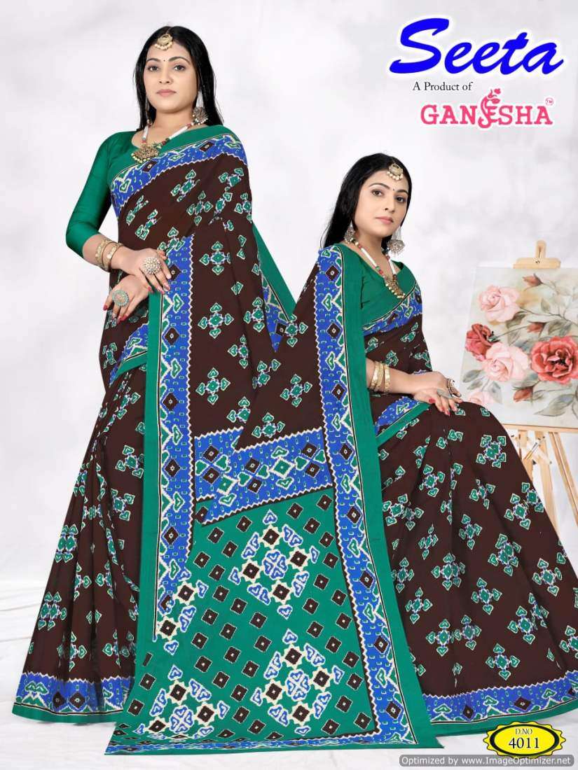 Ganesha Seeta Vol-4 – Cotton Sarees - Wholesale Catalog