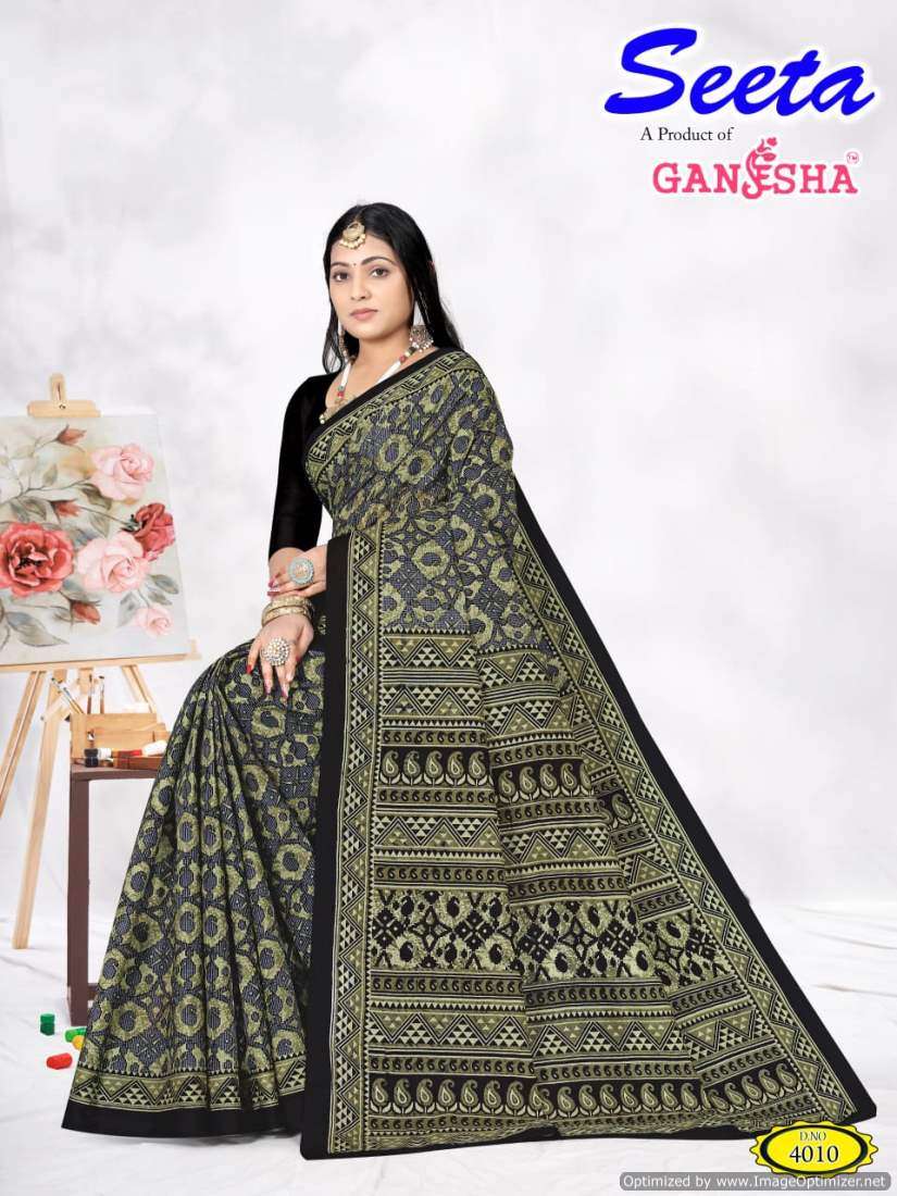 Ganesha Seeta Vol-4 – Cotton Sarees - Wholesale Catalog