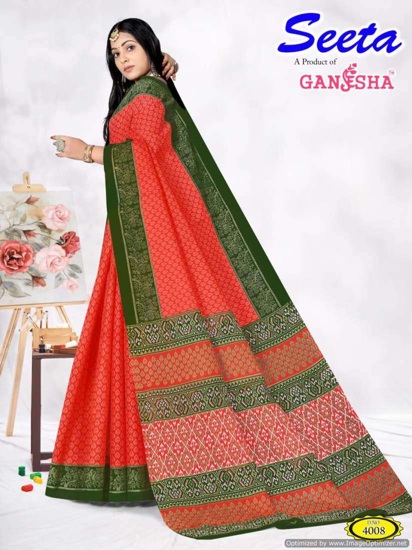 Ganesha Seeta Vol-4 – Cotton Sarees - Wholesale Catalog