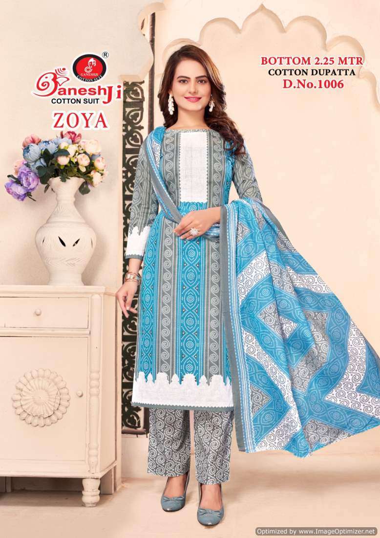 Ganeshji Zoya Vol-1 – Dress Material - Wholesale Catalog