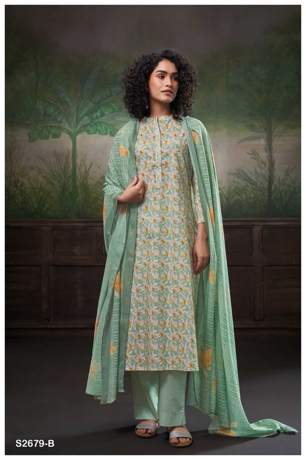 Ganga DITI 2679 Dress Materials Wholesale catalog