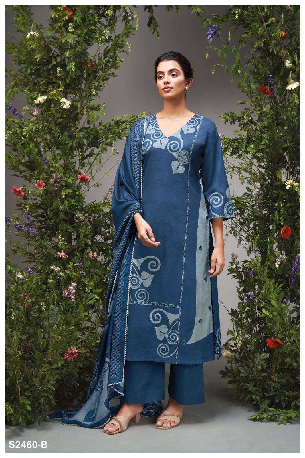 Ganga DOVIE 2460 Salwar kameez Wholesale catalog