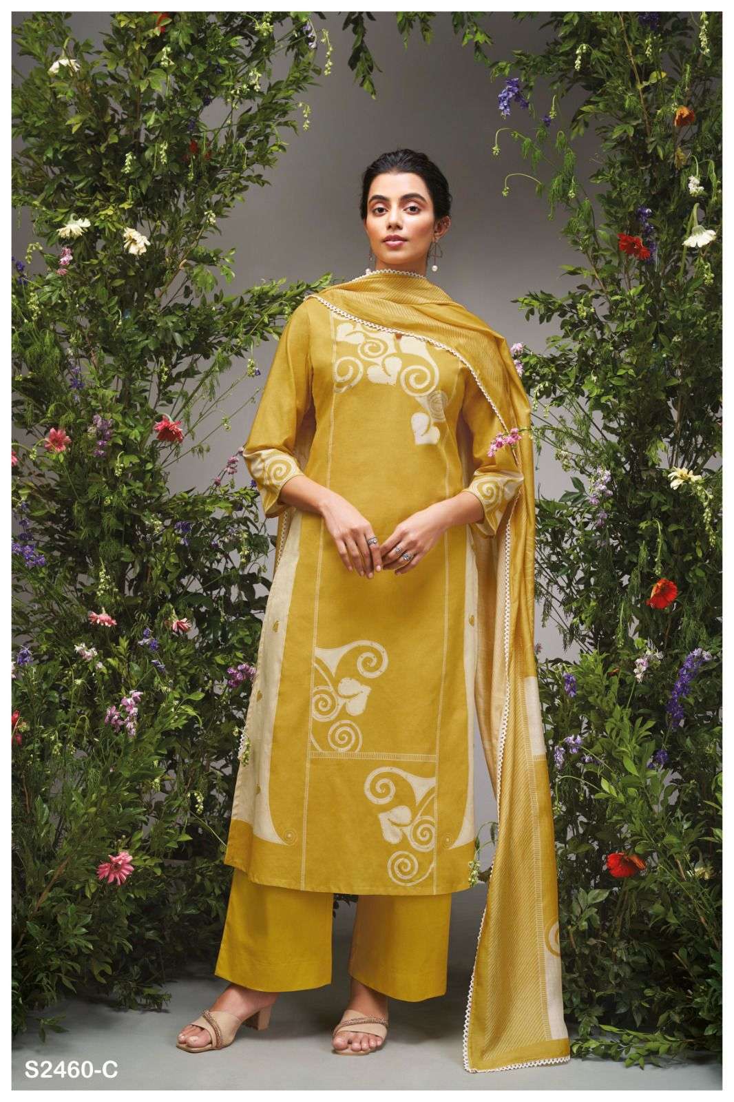 Ganga DOVIE 2460 Salwar kameez Wholesale catalog