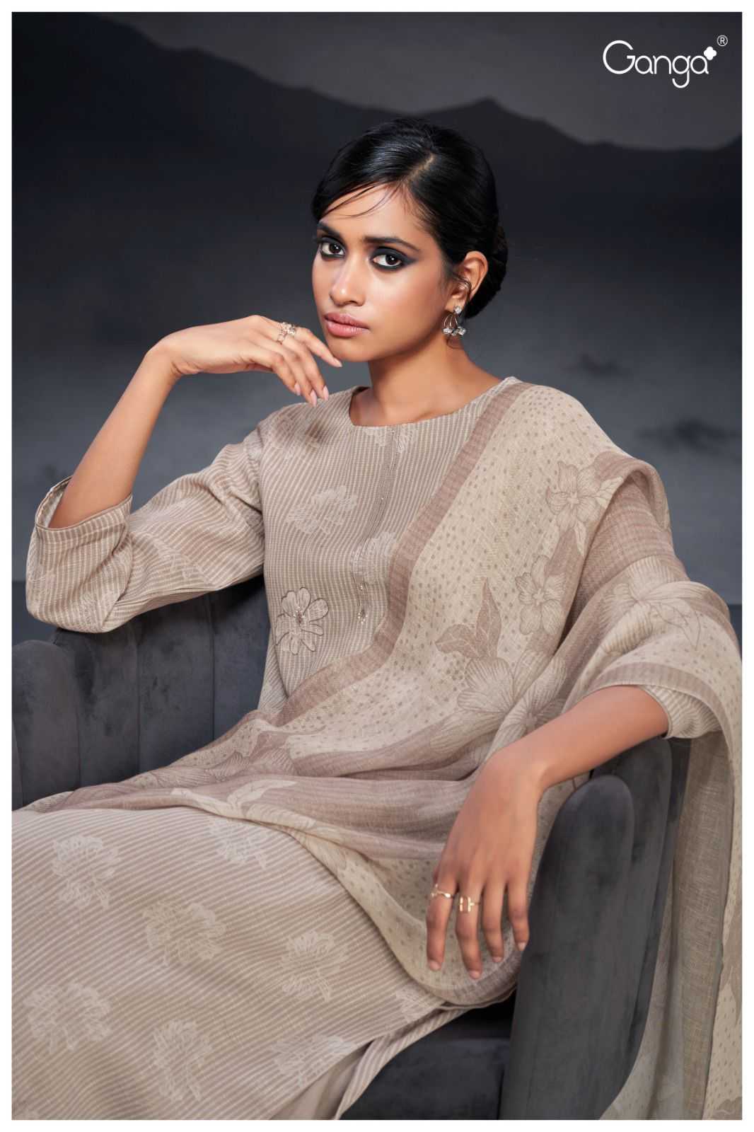 Ganga KILAH 2402 Dress Materials Wholesale catalog