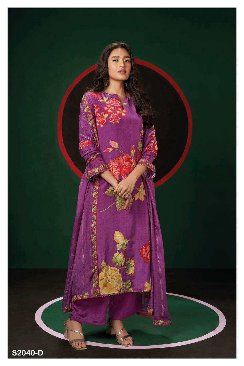 Ganga LEIDA 2040 Dress Materials Wholesale catalog