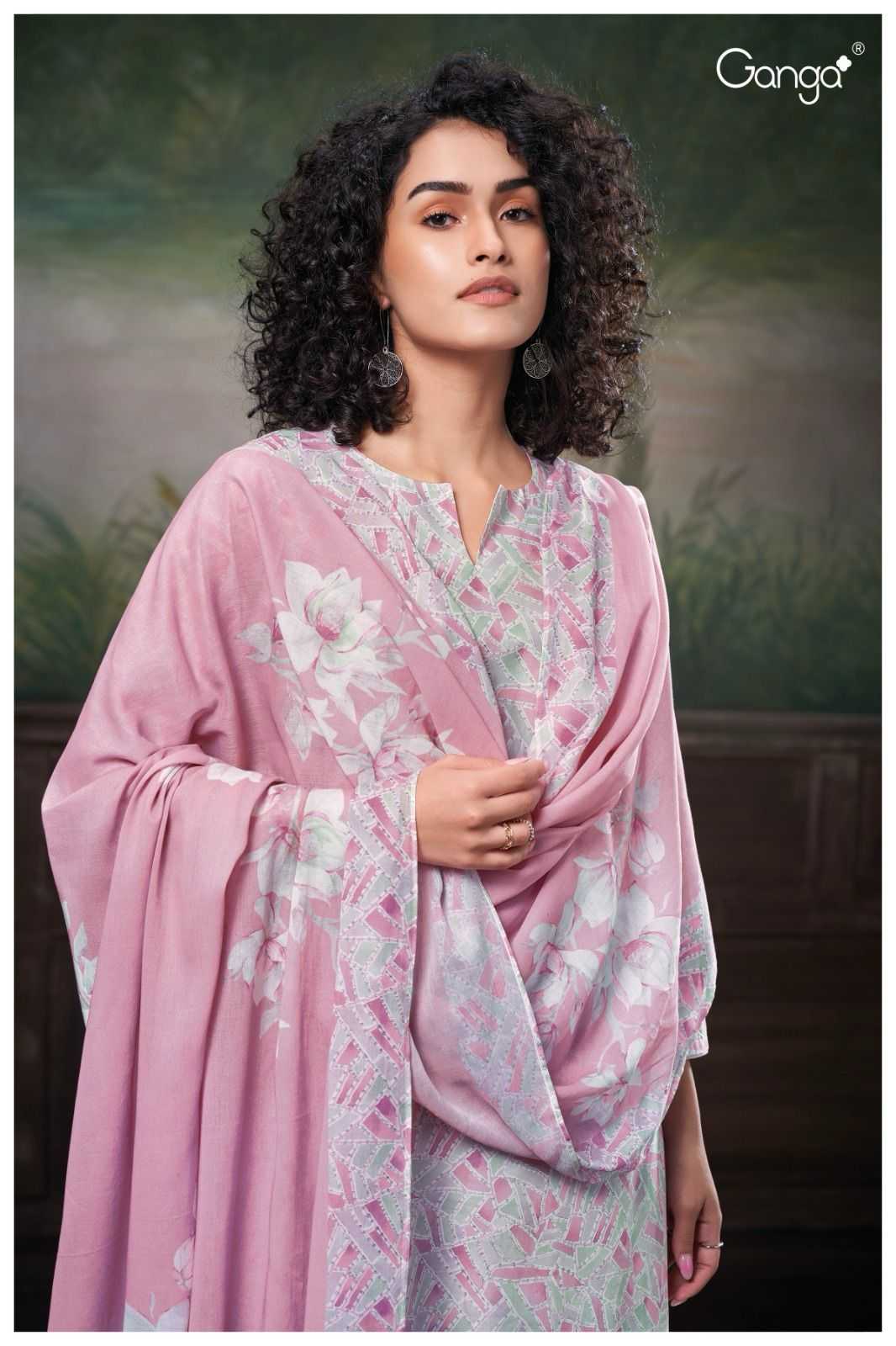 Ganga NEEVA 2680 Dress Materials Wholesale catalog