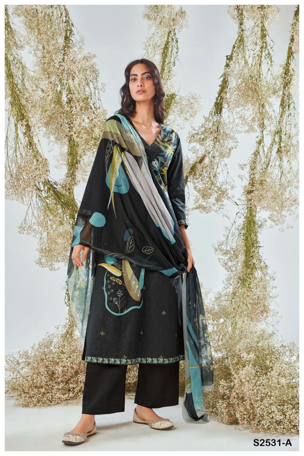 Ganga PRANAVI 2531 Dress Materials Wholesale catalog
