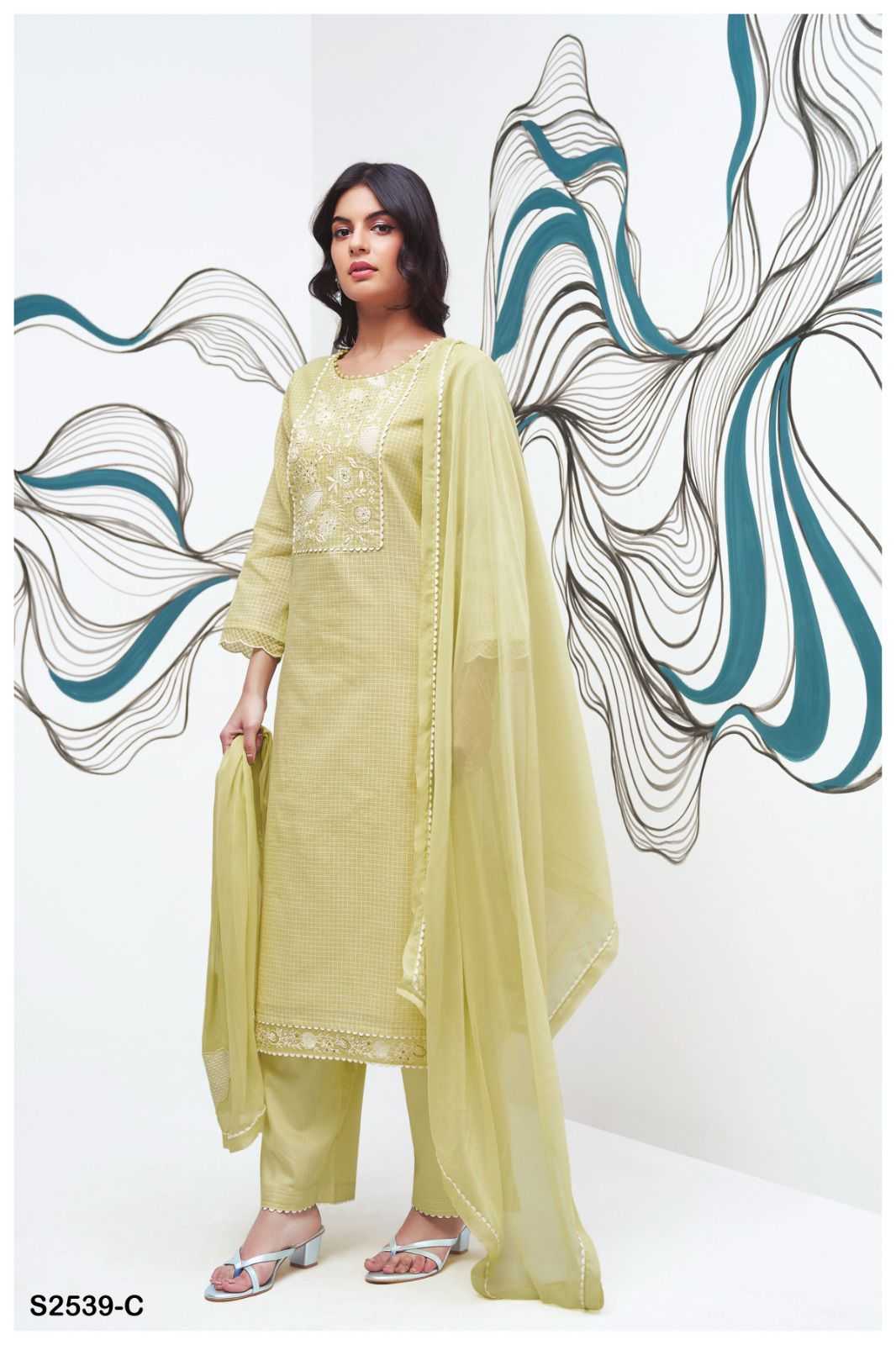 Ganga RYLAN 2539 Dress Materials Wholesale catalog