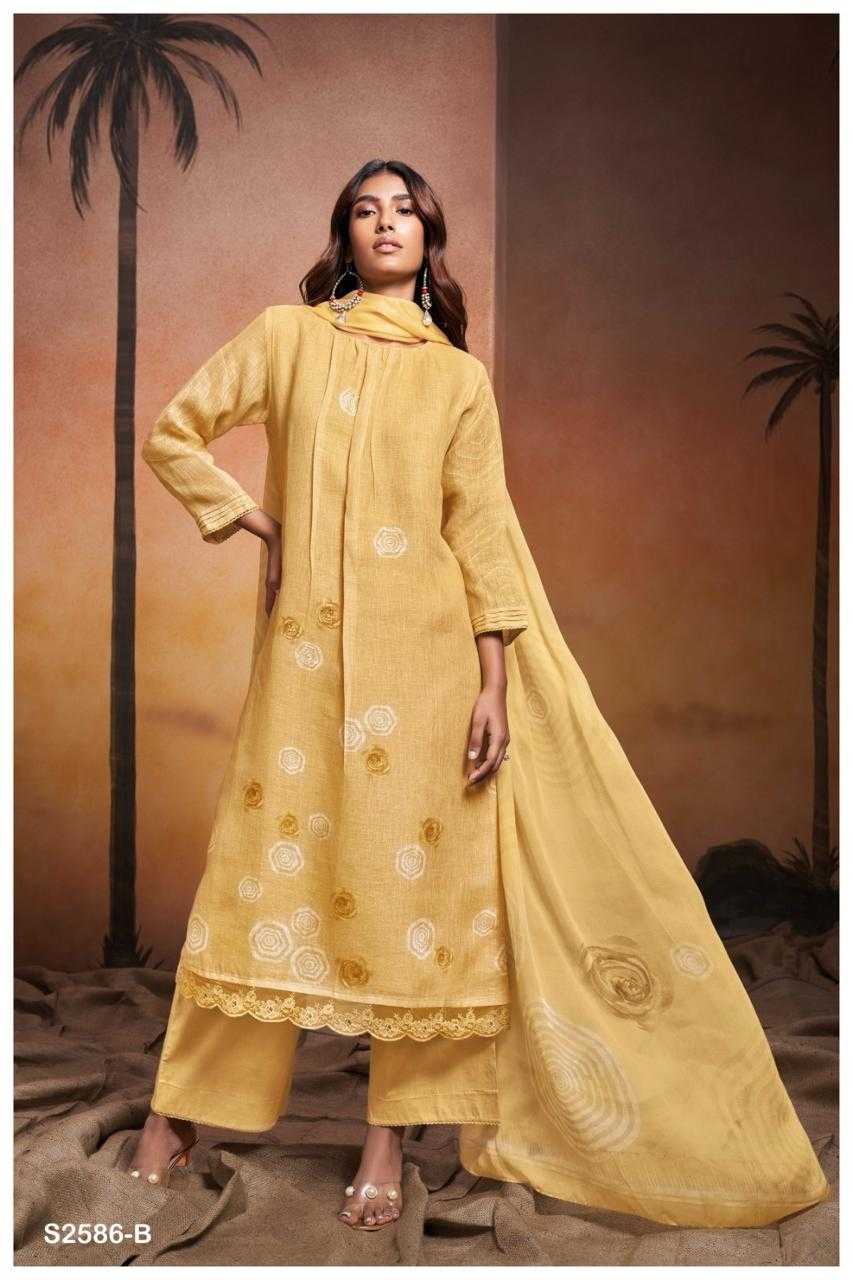 Ganga VIDA 2586 Dress Materials Wholesale catalog