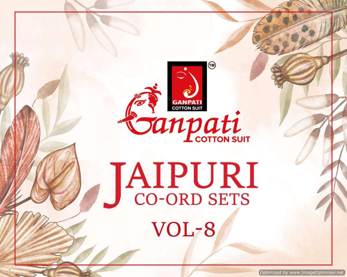 Ganpati Jaipuri Vol-8 – Cord Set - Wholesale Catalog