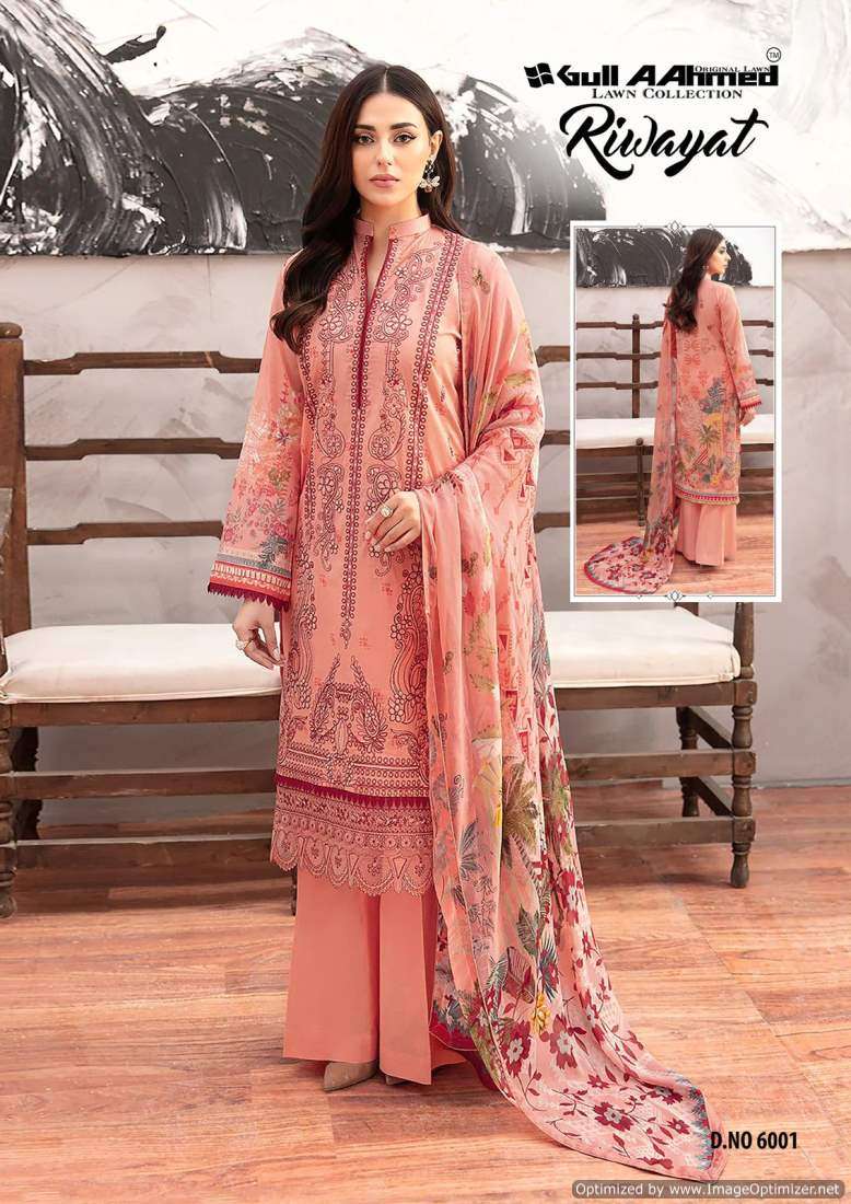 Gull A Ahmed Riwayat Vol-6 – Dress Material - Wholesale Catalog