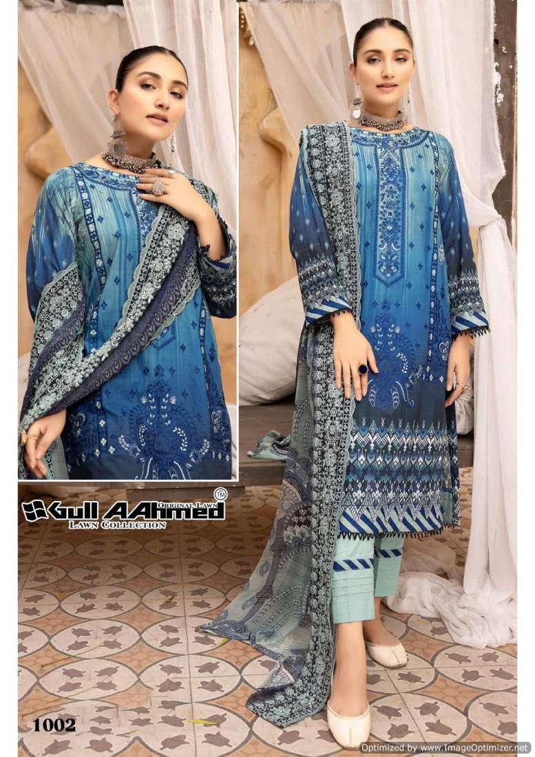 Gull A Ahmed Zarqash Vol-1 – Dress Material - Wholesale Catalog