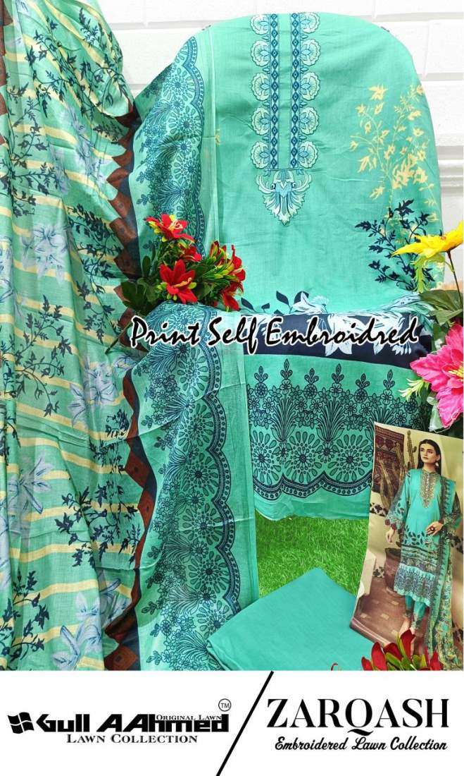 Gull A Ahmed Zarqash Vol-1 – Dress Material - Wholesale Catalog