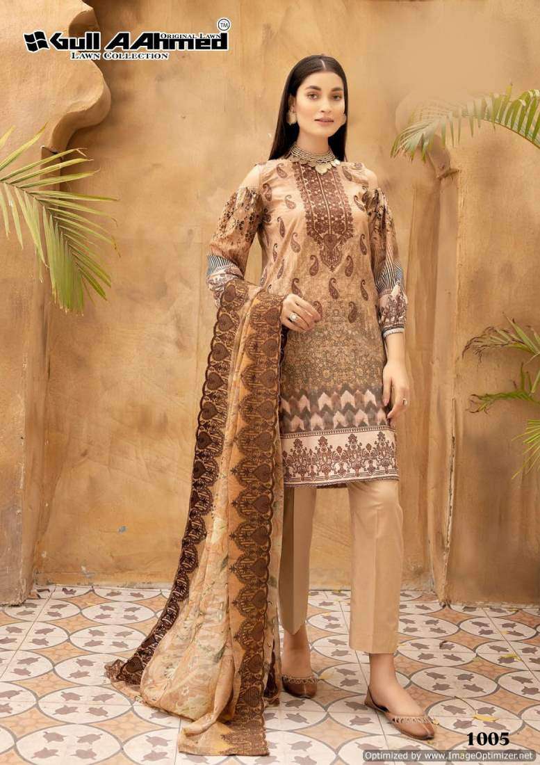 Gull A Ahmed Zarqash Vol-1 – Dress Material - Wholesale Catalog