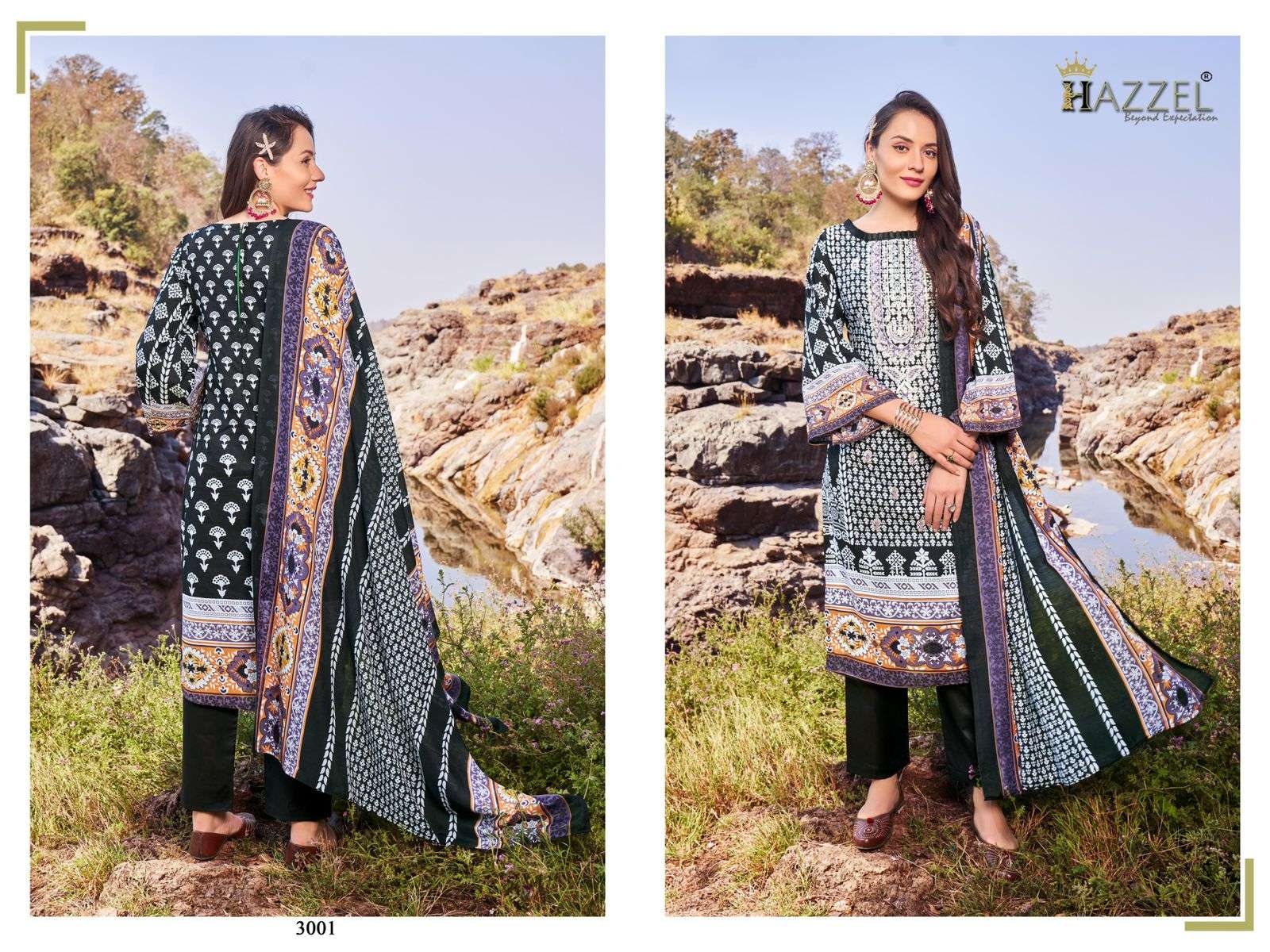 Hazzel Bin Saeed Vol 3 Salwar Kameez Wholesale catalog