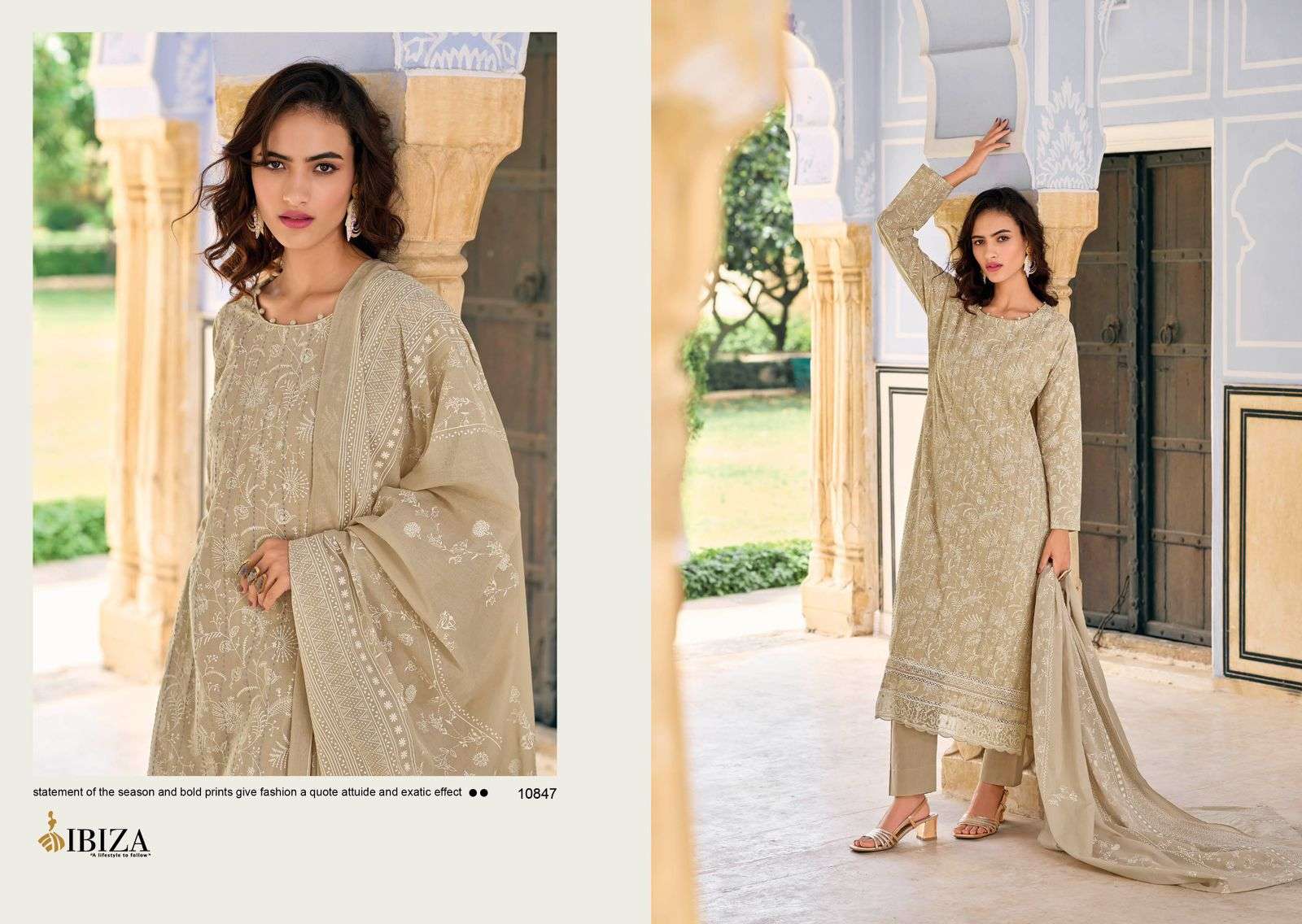 Ibiza Simayaa Lawn Cotton Printed Salwar Kameez Wholesale catalog