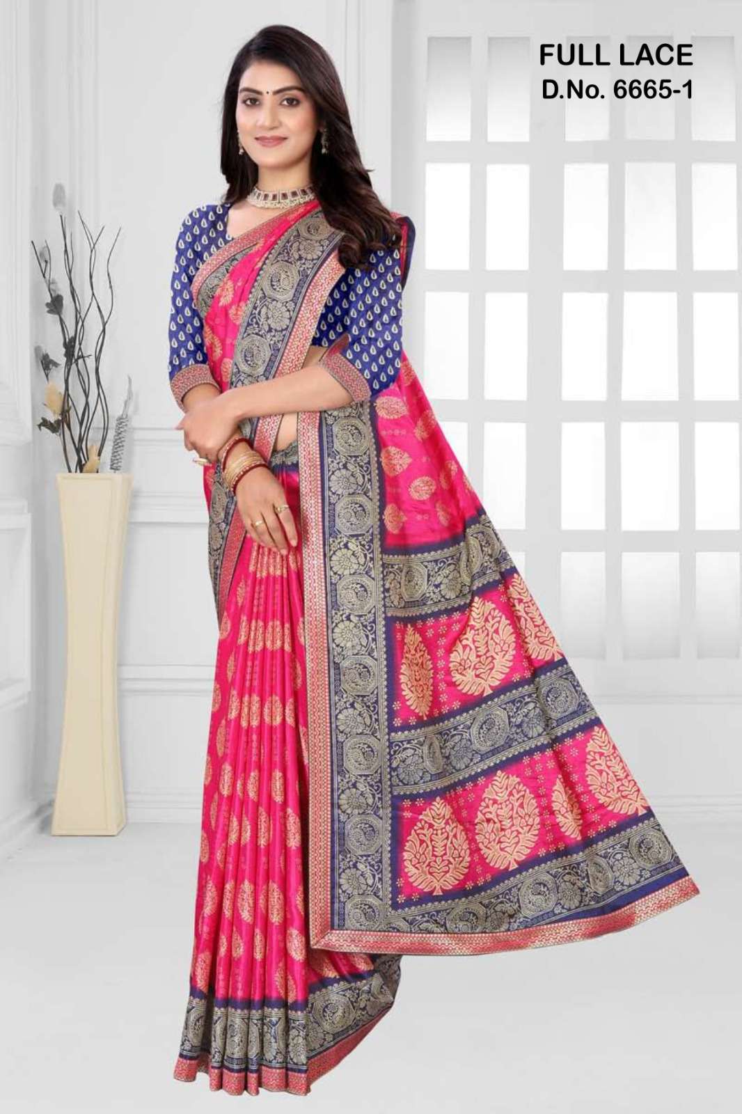 INDER SILK MILLS ROCKET-6665 Saree Wholesale catalog