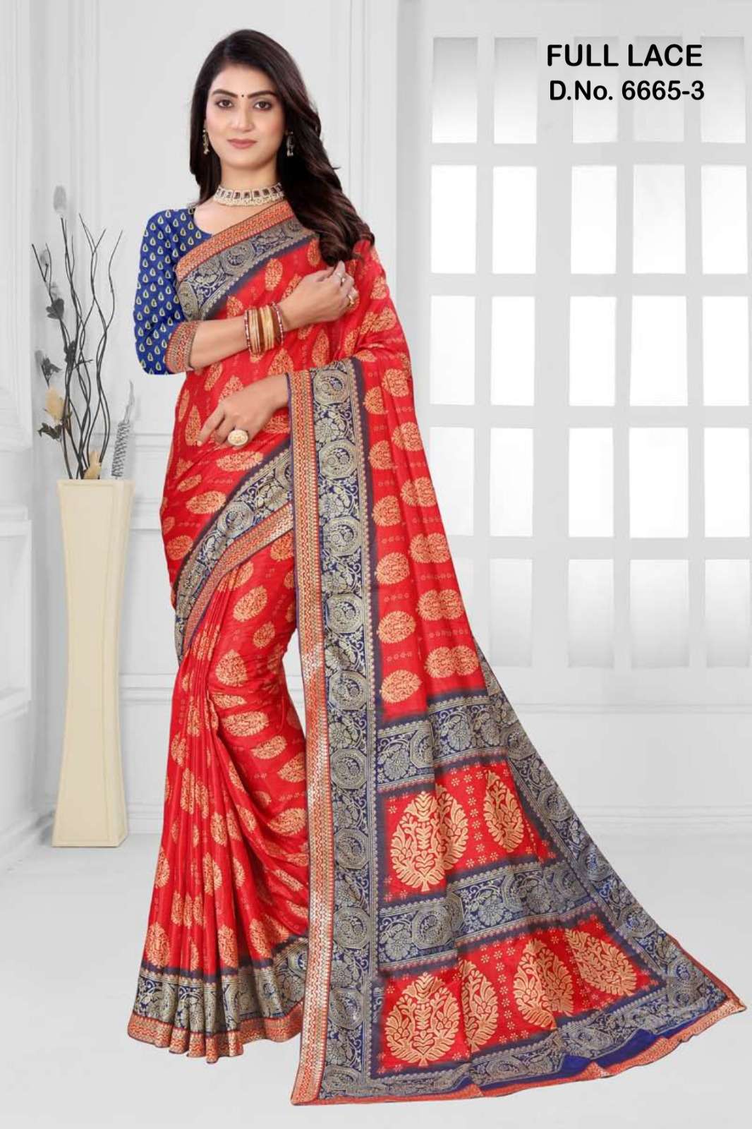 INDER SILK MILLS ROCKET-6665 Saree Wholesale catalog