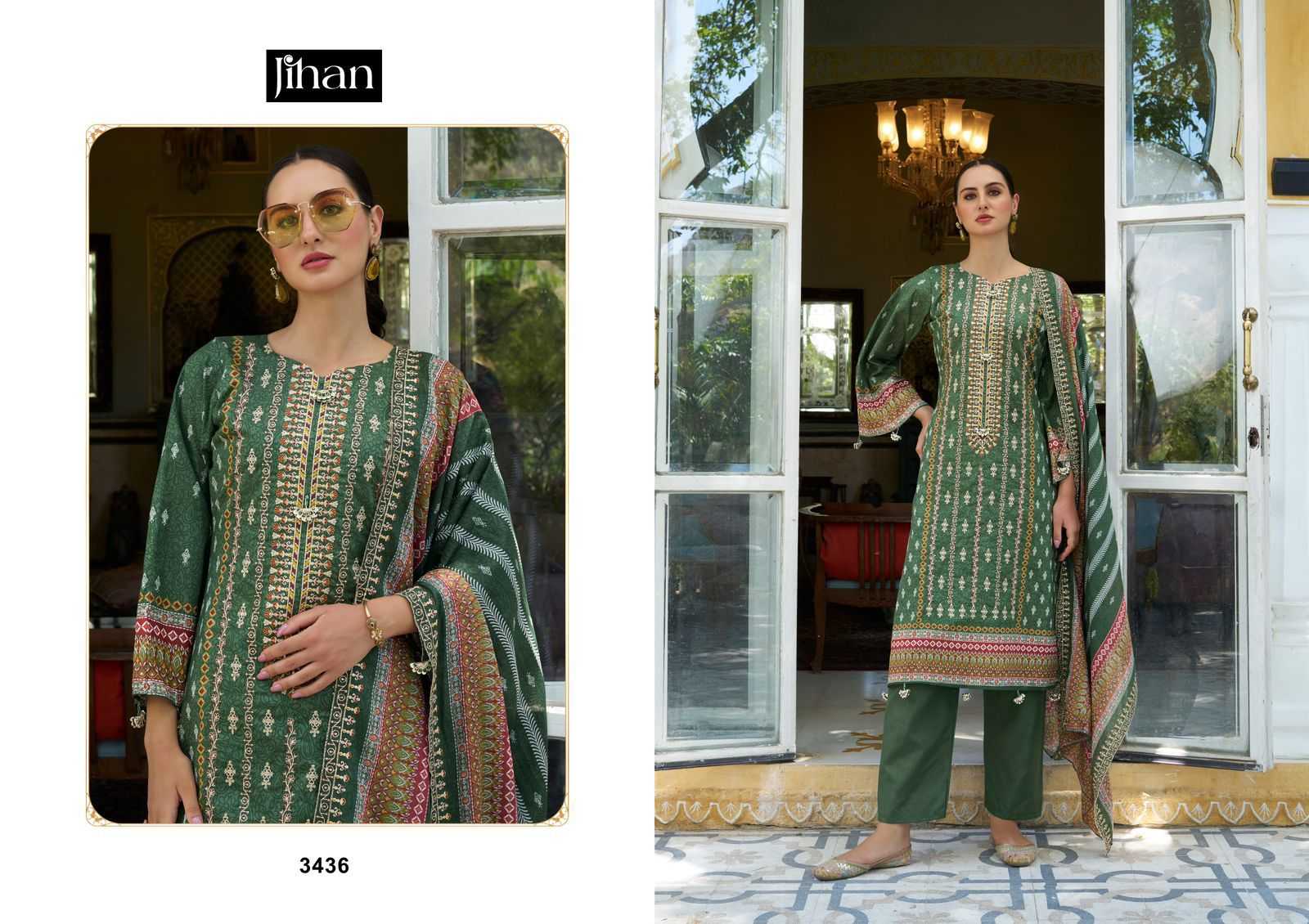 Jihan Bin Saeed Vol 11 Lawn Printed Pakistani Suits Wholesale catalog