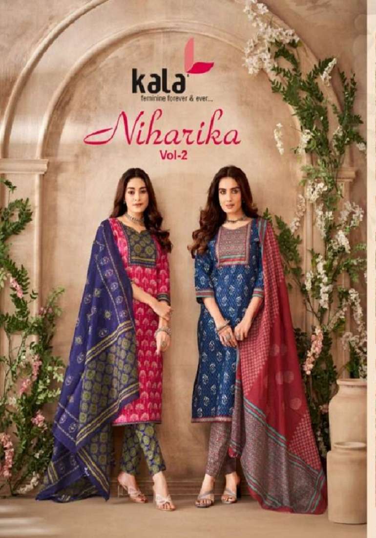 Kala Niharika Vol-2 – Dress Material - Wholesale Catalog