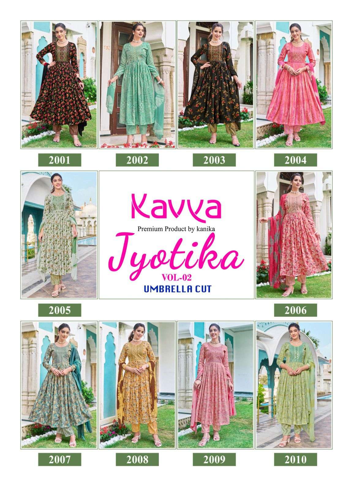 KAVYA JYOTIKA VOL 2 Kurti Wholesale catalog