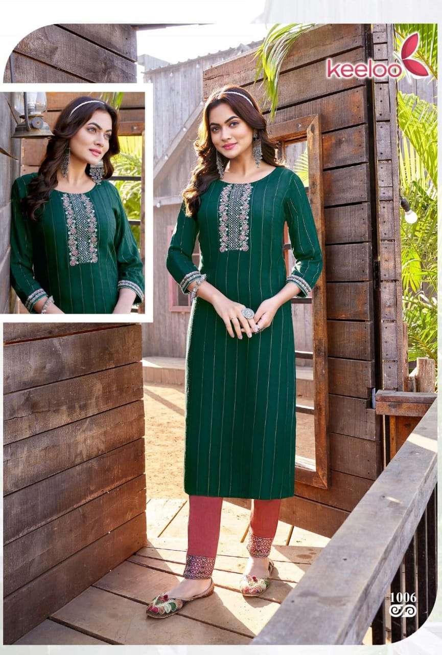 KEELOO Gulab Vol 1 Kurti Wholesale catalog