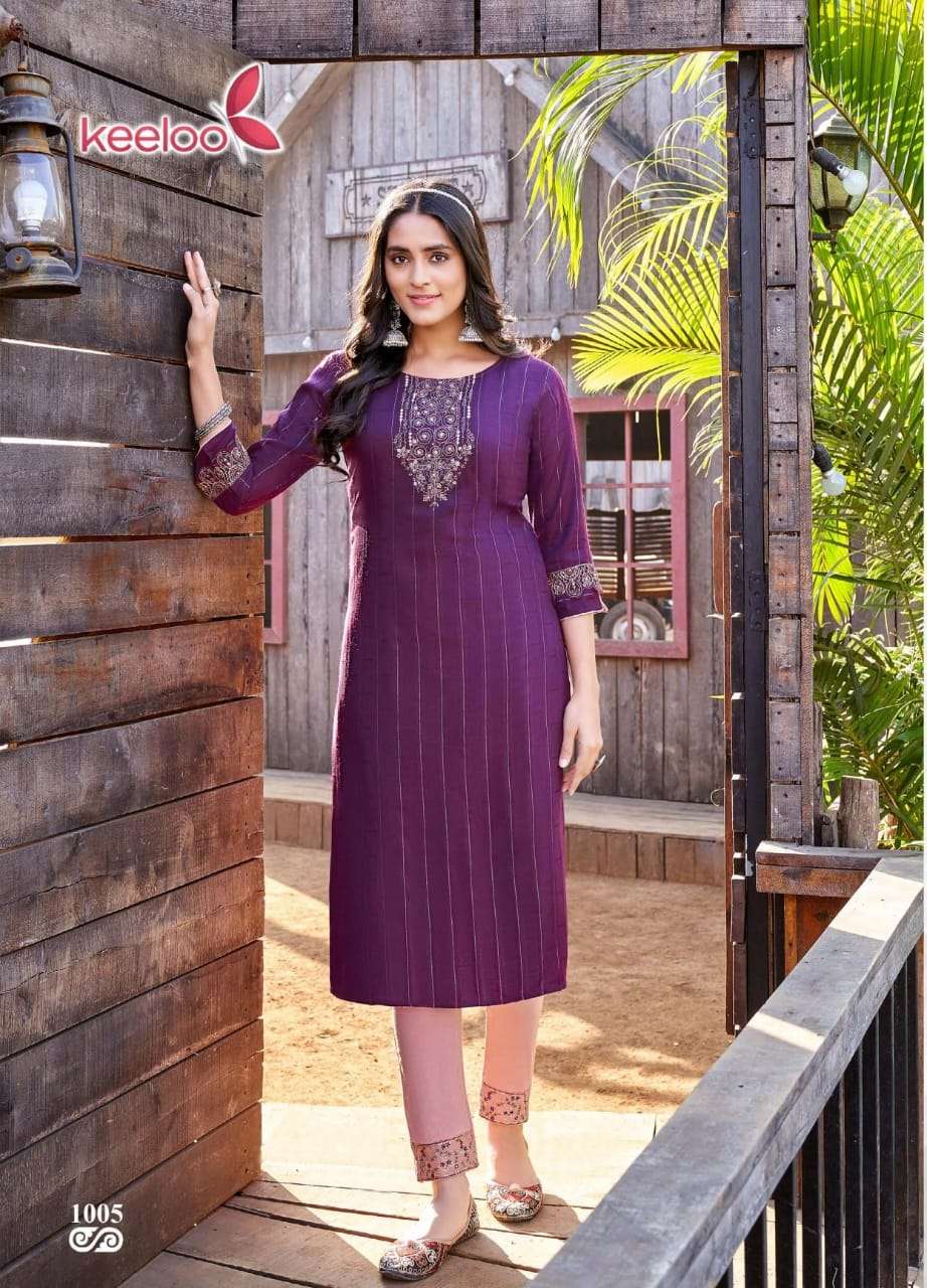 KEELOO Gulab Vol 1 Kurti Wholesale catalog