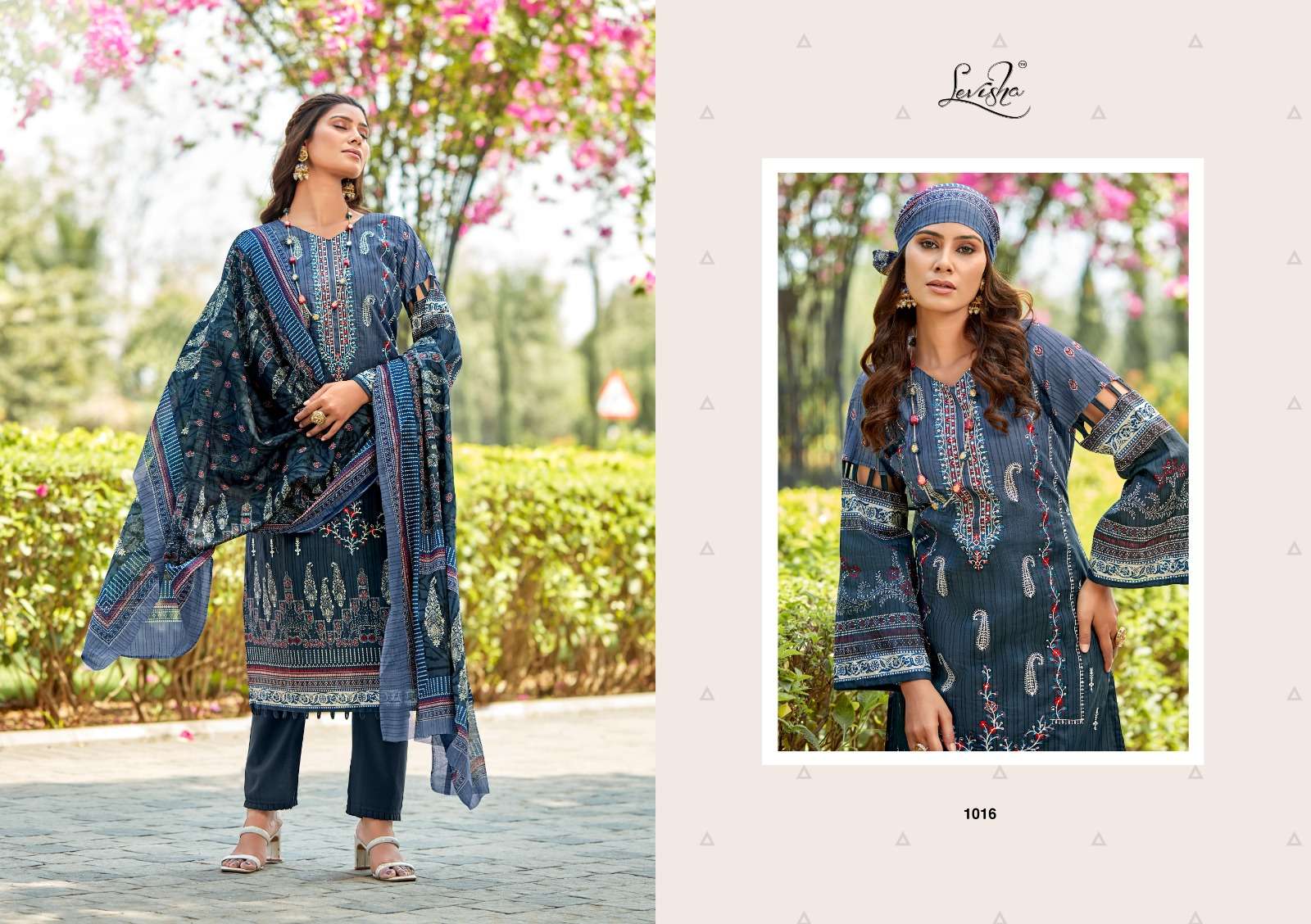 Levisha Sana Samiya Cemric Cotton Printed Dress Material Wholesale catalog