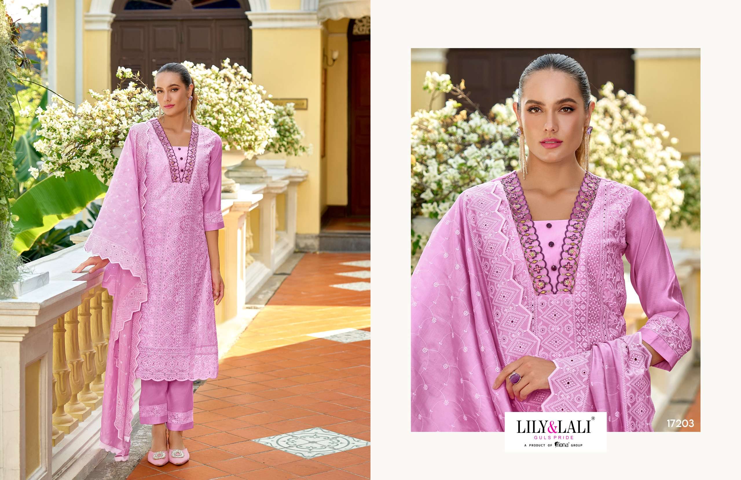 LILY & LALI SILK Flora Roman Kurti Wholesale catalog