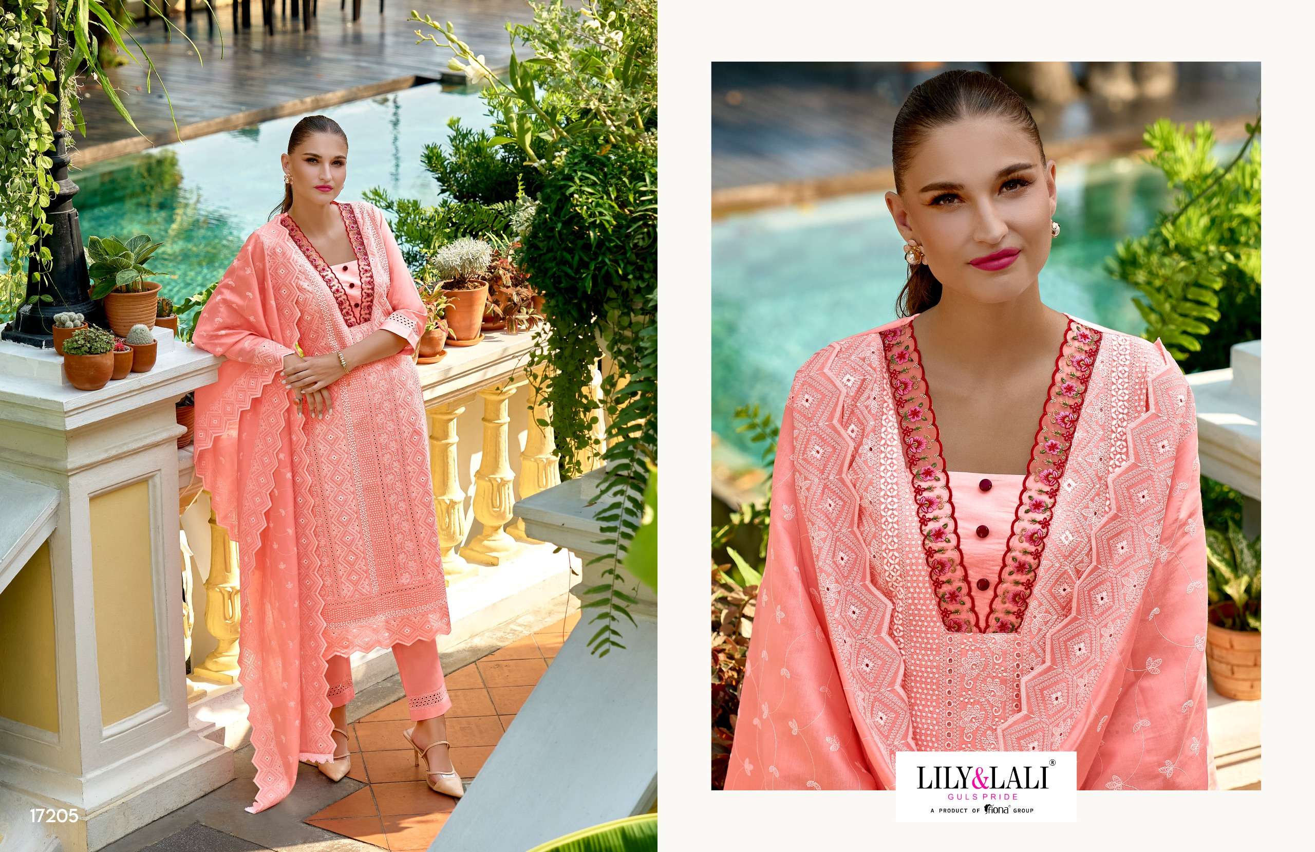 LILY & LALI SILK Flora Roman Kurti Wholesale catalog