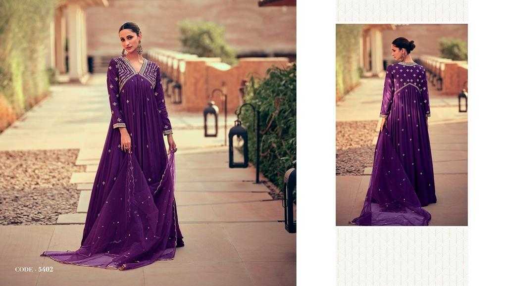 Maskara 5400 To 5404 Premium Silk Embroidered Salwar Suit Wholesale catalog